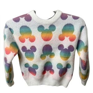 Girls Minnie Mouse Sweater